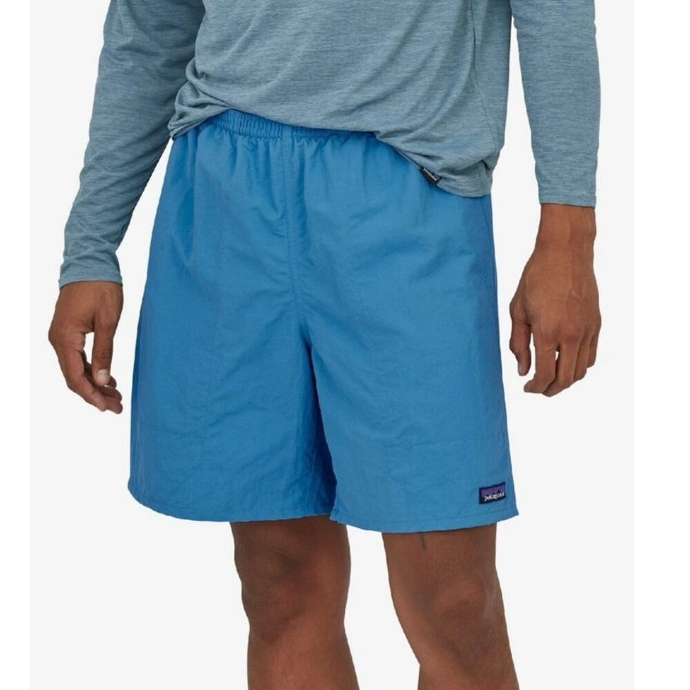 Patagonia Baggies 6” Shorts Men’s Blue Outdoor Hiking Swim Casual Size M
